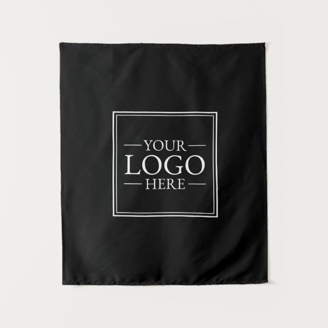 Tenture Logo d'entreprise personnalisé (Devant)