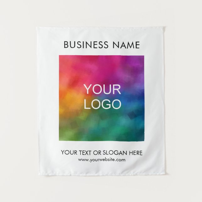 Tenture Logo d'entreprise Séminaire de design promotionnel (Devant)
