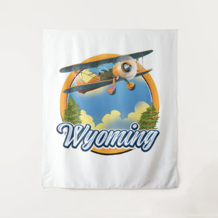 Tenture Logo du dessin animé du Wyoming
