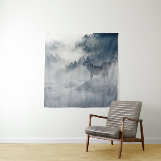 Tenture Loup (En situation)