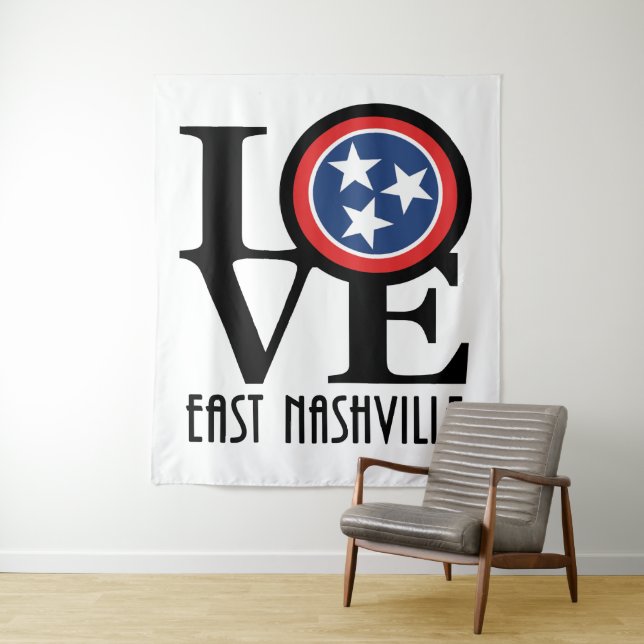 Tenture LOVE East Nashville (En situation)