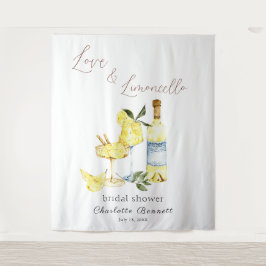 Tenture Love Limoncello Cocktail Fête des mariées