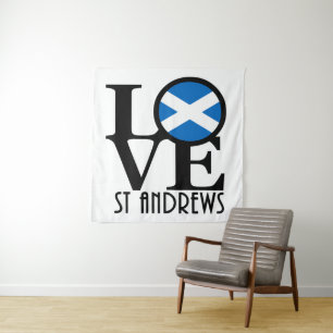 Tenture LOVE St Andrews Écosse