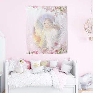 Tenture Lumière de l'ange céleste