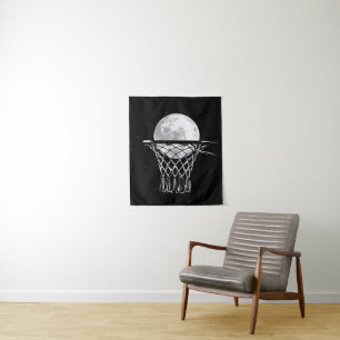 Tenture Lune de basket
