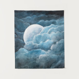 Tenture Lune, mystique, Lune, Lune, magique, céleste, divi