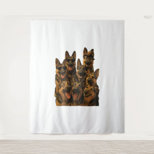 Tenture Lunettes de soleil 'Merica Golden Retriever