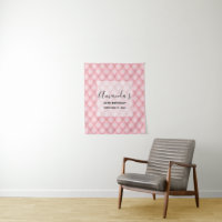 Luxueux Motif en diamant verni rose