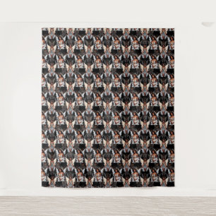 Tenture Magnifique motif de design d'anges fille noire -So