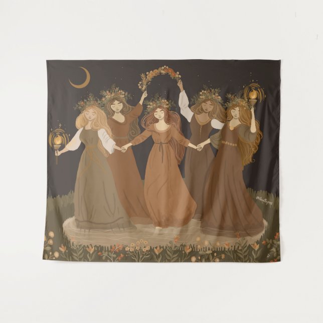 Tenture Maidens (Devant (Horizontal))