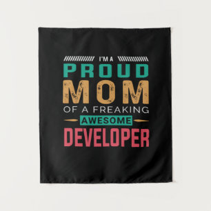Tenture Maman de développeur génial