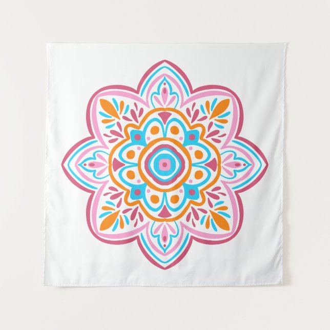 Tenture Mandala Summery (Devant)