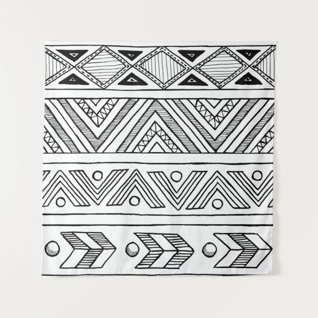 Tenture Manipulation sans couture ornementale pattern (Devant)