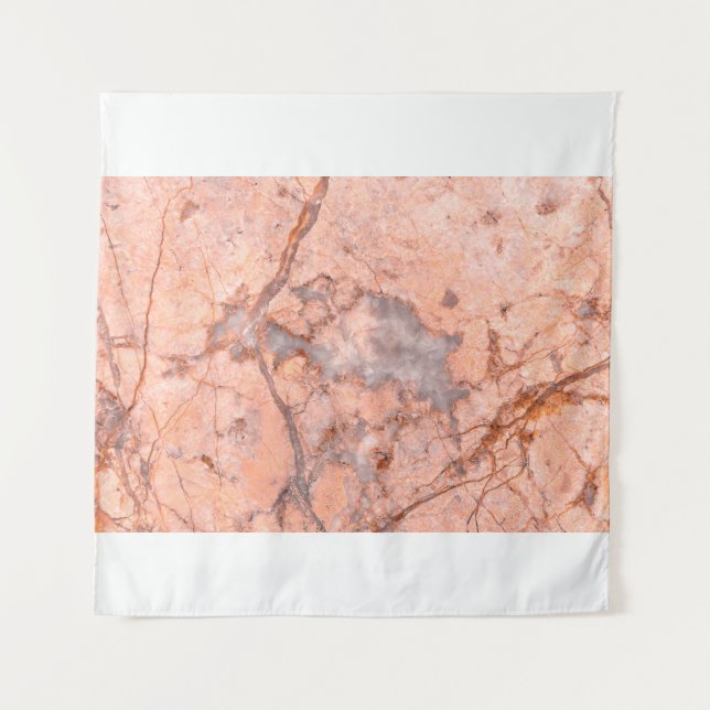 Tenture Marble texture white pattern (Devant)