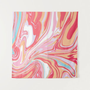 Tenture Marbre liquide Abstrait ou fond de tendance époxy