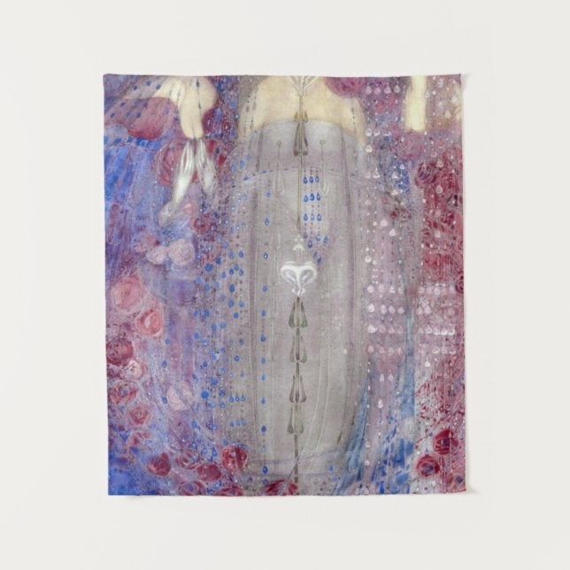 Tenture Margaret Macdonald Mackintosh Les Trois Parfums (Devant)