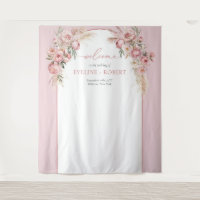 Mariage à l'arche chic pampas boho pampas