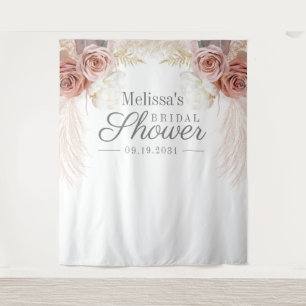 Tenture Mariage Champêtre Pampas Grass Beige