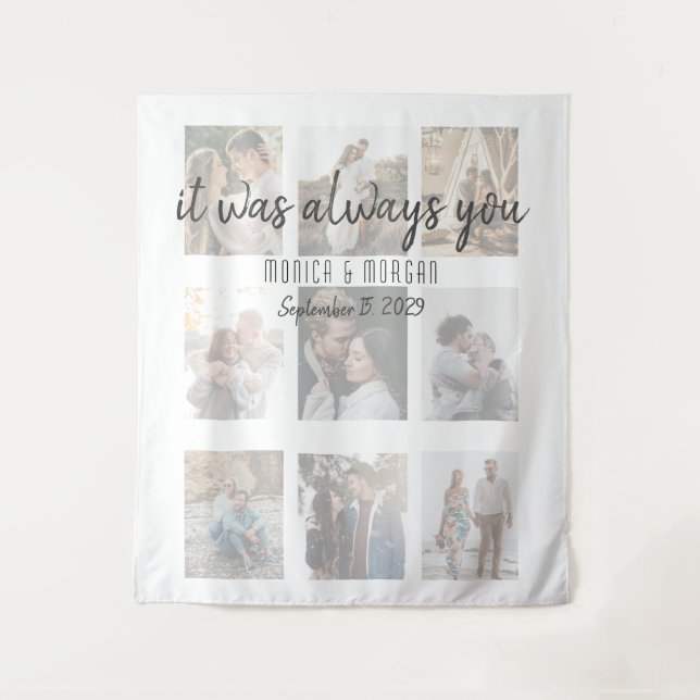 Tenture Mariage de collection photo moderne (Devant)