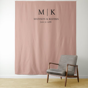 Tenture Mariage Terracotta