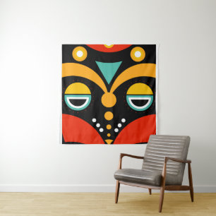 Tenture Masque Rasta