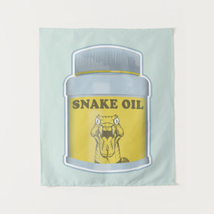 Tenture Médecine alternative à l'huile de serpent