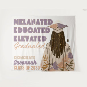 Tenture Mélanated Educated Hévé Gradué