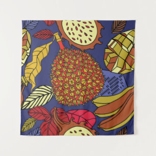 Tenture Mélange exotique de fruits tropicaux. Natur floral