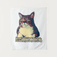 Mème drôle de chat grincheux pour les propriétaire
