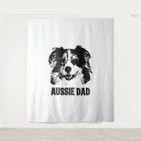 Mens Aussie Papa - Australian Shepherd Chien Papa