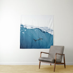 Tenture Merveilleux requin