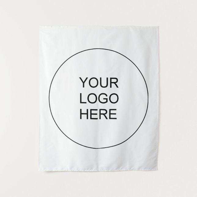Tenture Modèle de logo de l'entreprise personnalisable Moy (Devant)