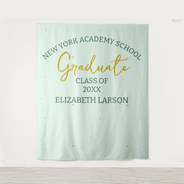 Tenture Moderne Élégant cadre de diplôme supérieur (Devant)