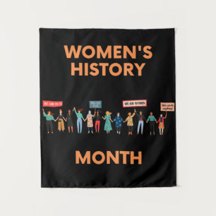 Tenture Mois de l'histoire des femmes