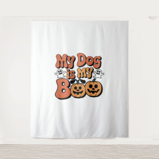 Tenture Mon Chien Est Mon Bois, Professeur, Amusant Drôle 