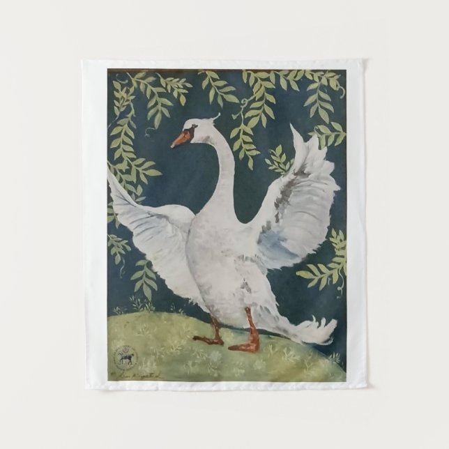 Tenture mon cygne doux (Devant)