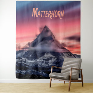 Tenture Mont Matterhorn Europe Alpes Suisse Italie