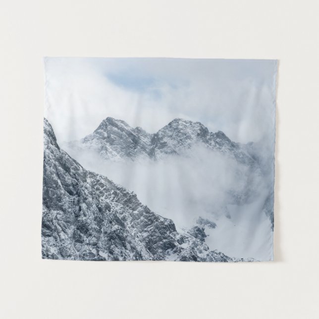 Tenture Montagnes et nuages (Devant (Horizontal))