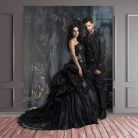 Moody Gothic Dark Arch & Lanterns XLarge