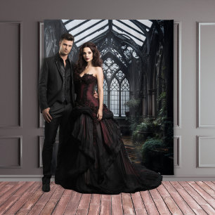 Tenture Moody Gothic Mystérieux Conservatoire Salle XLarge