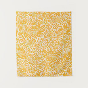 Tenture Morris - Larkspur, jaune doré