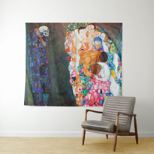 Tenture Mort et vie, Gustav Klimt