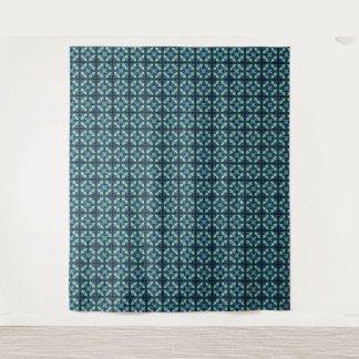 Tenture Mosaïque Lanterne Saphir
