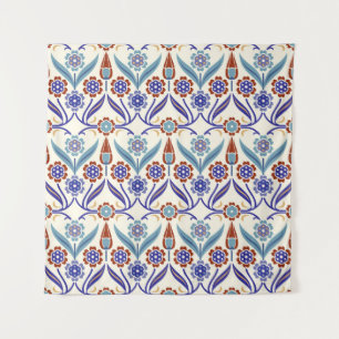 Tenture Mosaïque turque : Motif coloré sans couture