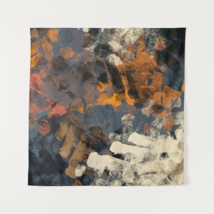 Tenture Motif abstrait fait main. Art moderne