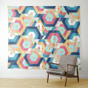 Tenture Motif abstrait géométrique moderne
