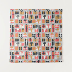 Tenture Motif cadeau de Noël