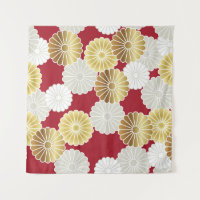Motif chrysanthème sans couture dans le tra japona