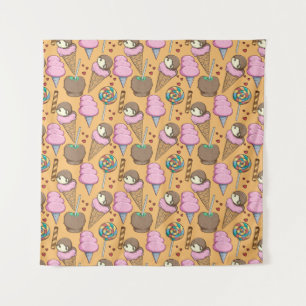 Tenture Motif crème glacée   motif Lollies   lollipop 26