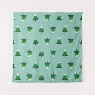 Tenture Motif d'arbre de Noël